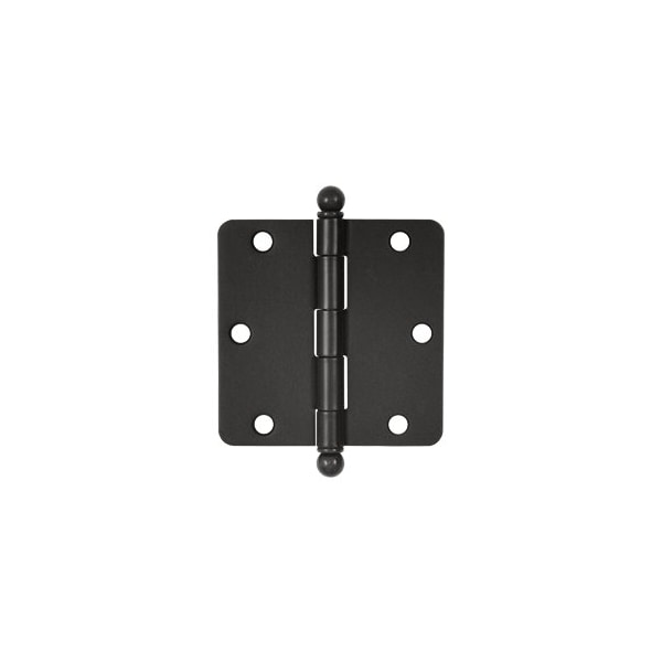 Deltana S35R410B-BT Ball Tip 1/4 Radius Hinges Oil-Rubbed Bronze, 10PK S35R410B-BT-XCP10 - main